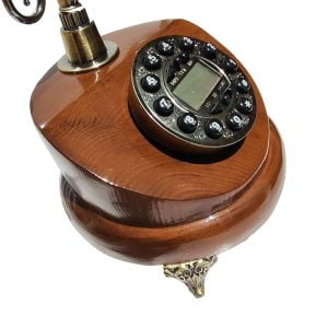 تلفن کلاسیک طرح چوبی مدل 9016